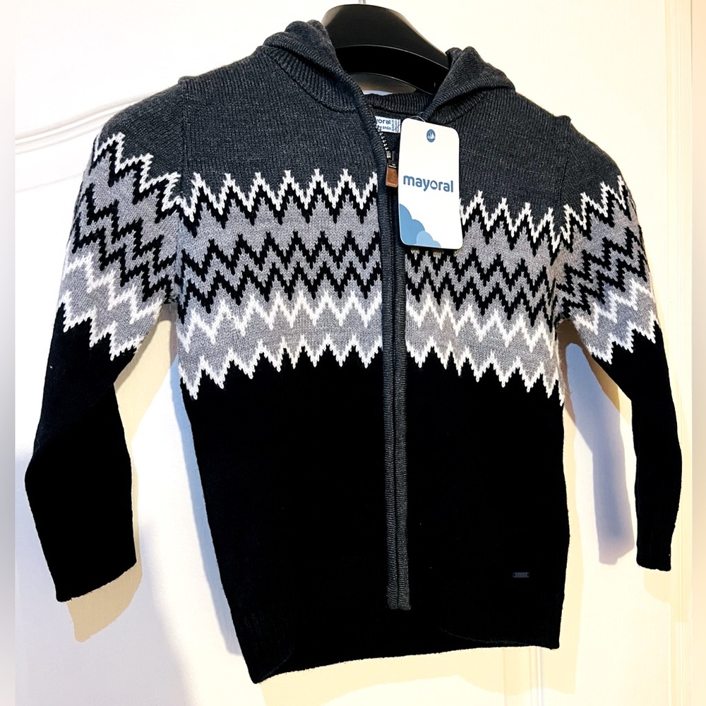 MAYORAL Boys’ Warm Zip-Up Cardigan!